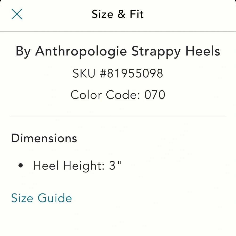 Anthropologie Cream Strappy Heels